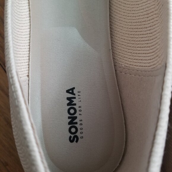 Sonoma Comfort Knit Women's Flats Taupe NWTO - Picture 7 of 8